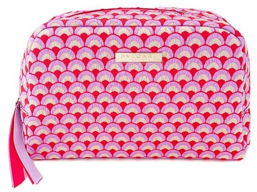 Kosmetyczka, różowa - Bvlgari Omnia Pouch 2022 Pink & Red — Zdjęcie N1