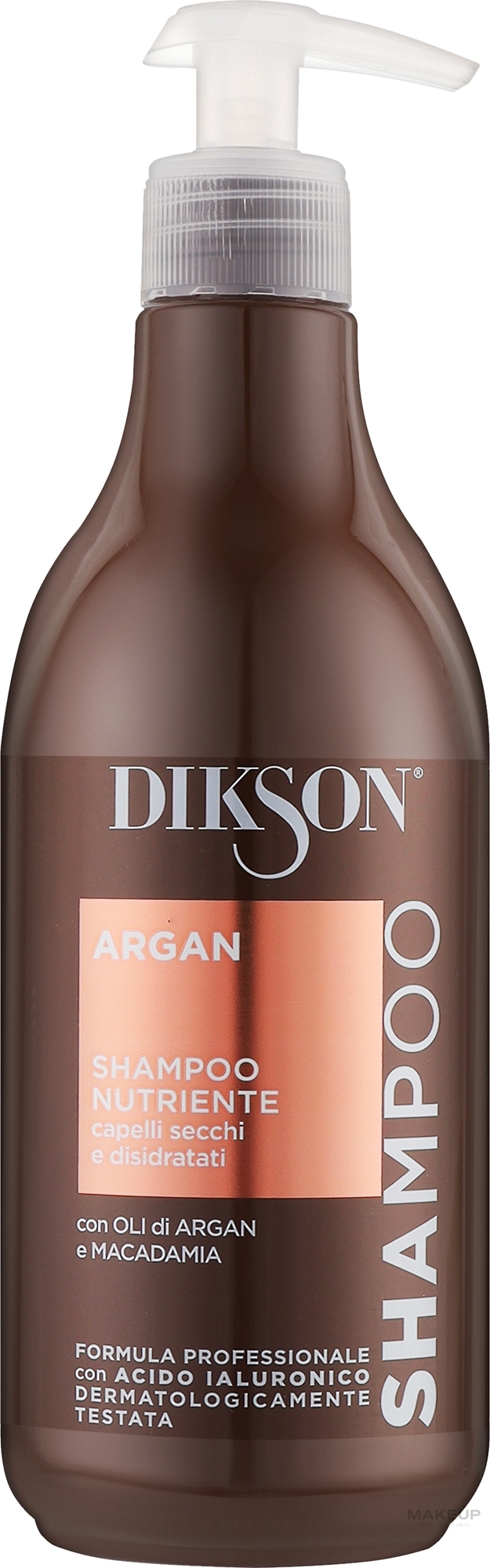 Odżywczy szampon do włosów - Dikson Argan Nourishing Shampoo — Zdjęcie 500 ml