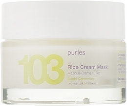 Kup Ryżowa kremowa maseczka do twarzy - Purles 103 Rice Cream Mask