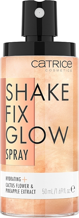 Spray utrwalający makijaż - Catrice Fixing Spray Shake Fix Glow — Zdjęcie N2