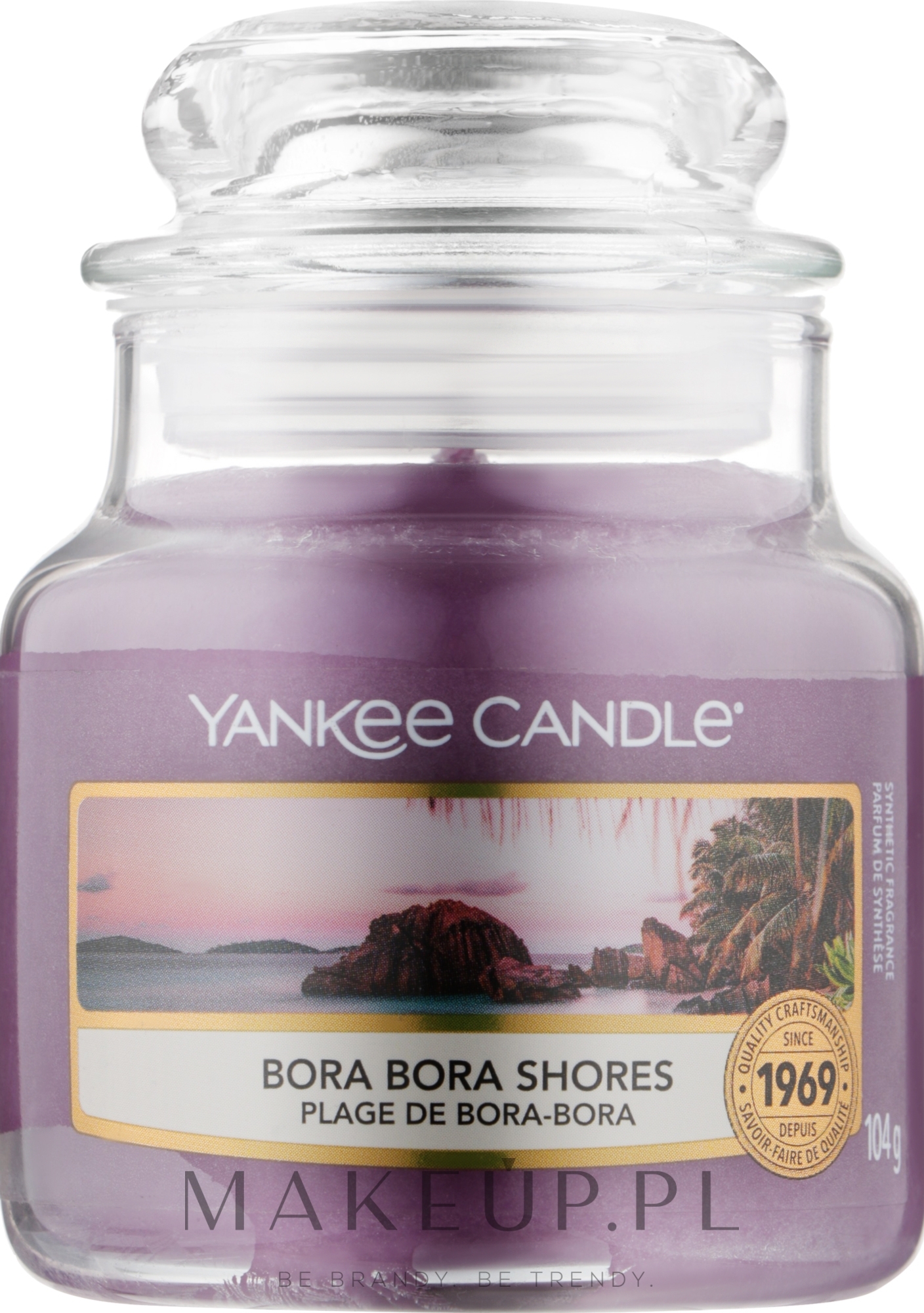 Świeca w szklanym słoju - Yankee Candle Bora Bora Shores Votive Candle — Zdjęcie 104 g