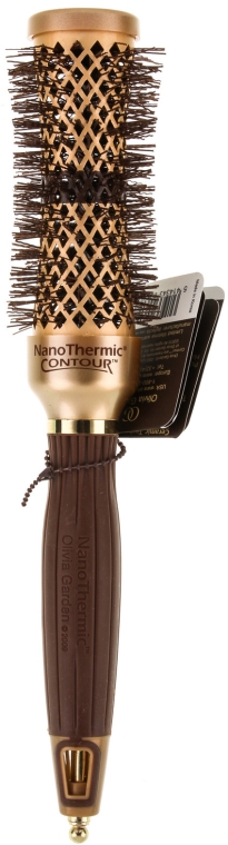 Szczotka termiczna, 32 mm - Olivia Garden Nano Thermic Ceramic + Ion Thermic Contour Thermal d 32