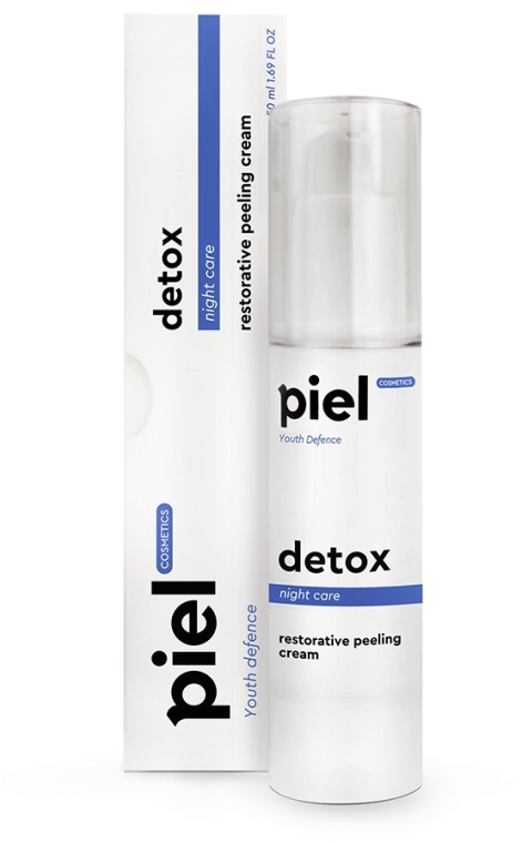 Krem regenerujący z efektem peelingu - Piel cosmetics Specialiste Silver Cream Detox — Zdjęcie N1