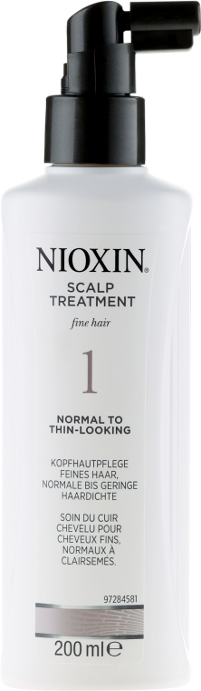 Odżywcza kuracja do skóry głowy - Nioxin Thinning Hair System 1 Scalp Treatment — Zdjęcie N3