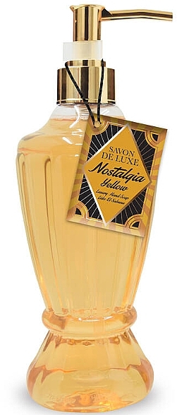 Mydło w płynie do rąk Yellow - Savon De Luxe Nostalgia Hand Soap — Zdjęcie N1