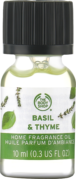 Olejek aromatyczny Bazylia i tymianek - The Body Shop Basil & Thyme Home Fragrance Oil — Zdjęcie N1