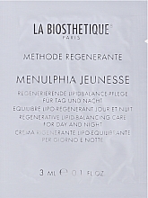 Regenerujący krem równoważący lipidy - La Biosthetique Methode Regenerante Menulphia Jeunesse (próbka) — Zdjęcie N1