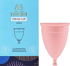 Kubeczek menstruacyjny, duży, 32 ml - &Sisters Nudie Period Cup Large — Zdjęcie N2