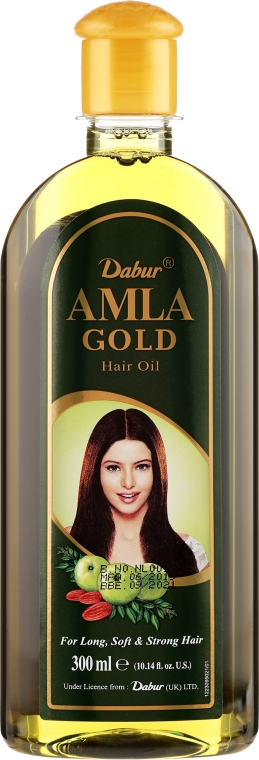 Olejek do włosów - Dabur Amla Gold Hair Oil — Zdjęcie N4