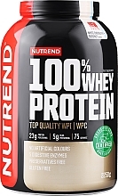 Białko Biała czekolada i kokos - Nutrend 100% Whey Protein White Chocolate + Coconut — Zdjęcie N2