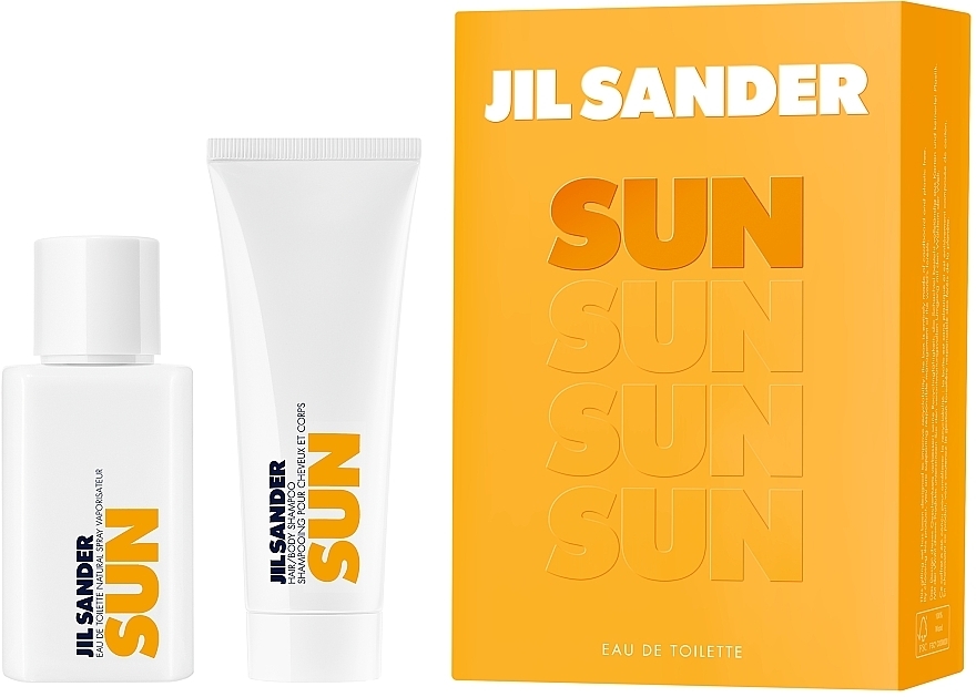 Jil Sander Sun - Zestaw (edt 75 ml + sh/gel 75 ml) — Zdjęcie N1
