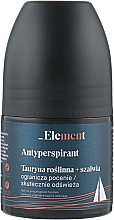 Kup Antyperspirant Tauryna roślinna + szałwia - _Element Men