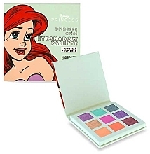 Paleta cieni do powiek Ariel - Mad Beauty Disney POP Princess Mini Ariel Eyeshadow Palette — Zdjęcie N1
