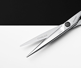 Nożyczki fryzjerskie proste S-Line Supra Offset, 13,97 cm - Tondeo 5.5" Black — Zdjęcie N4