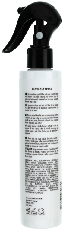 Keratyna do włosów - Organic Keragen Smooth Blow Out Thermal Spray — Zdjęcie N2