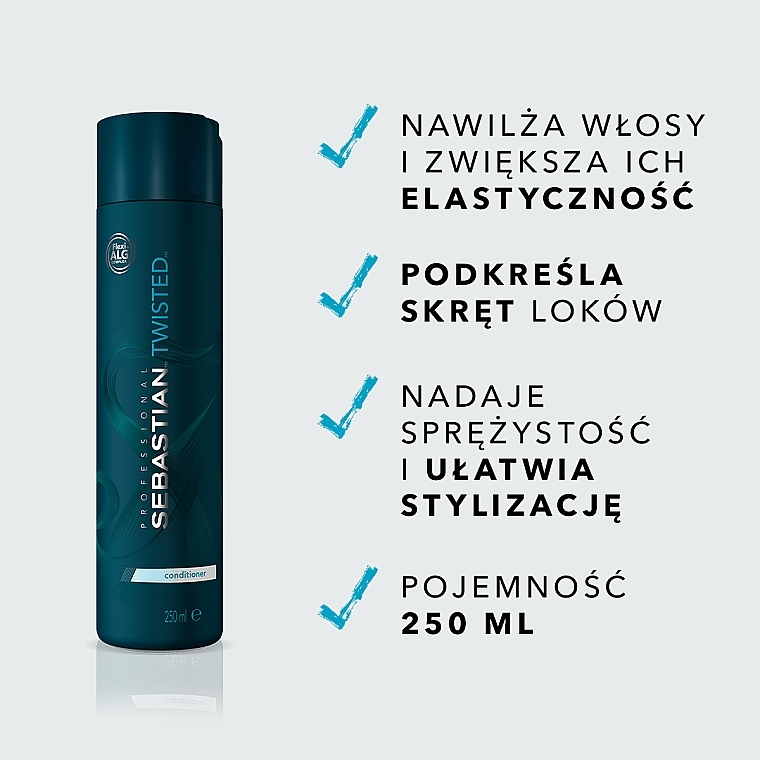 WYPRZEDAŻ Odżywka do włosów kręconych - Sebastian Professional Twisted Elastic Conditioner * — Zdjęcie N2