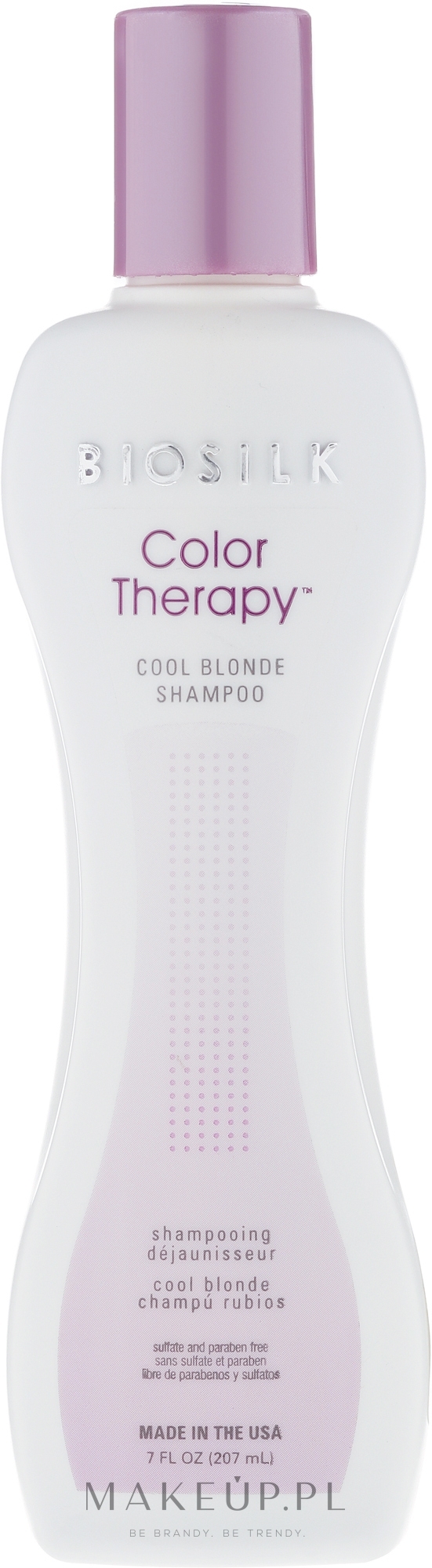 Szampon neutralizujący żółtawe odcienie - BioSilk Color Therapy Cool Blonde Shampoo — Zdjęcie 355 ml