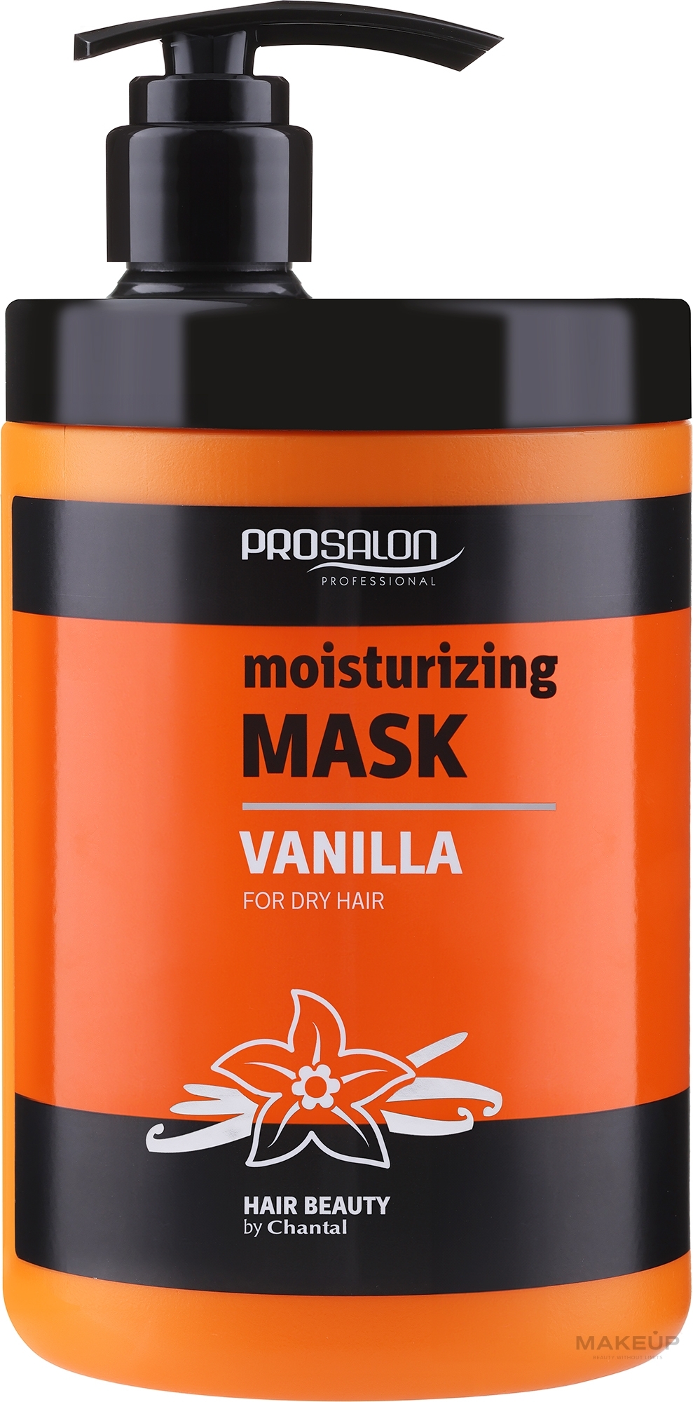 Nawilżająca maska do włosów suchych Wanilia - Prosalon Vanilla Moisturizing Mask — Zdjęcie 1000 g