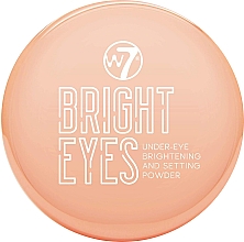 PREZENT! Rozświetlający puder pod oczy - W7 Bright Eyes Under-Eye Brightening And Setting Powder — Zdjęcie N1