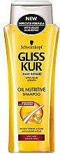 Szampon do długich włosów ze skłonnością do rozdwajania się - Gliss Kur Oil Nutritive Shampoo — Zdjęcie N4