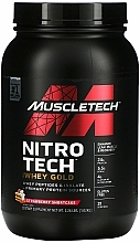 Kup Białko serwatkowe, ciasto truskawkowe - MuscleTech Nitro Tech 100% Whey Gold Strawberry Shortcake
