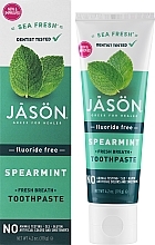 Kup Pasta do zębów Świeży oddech, bez fluoru - Jason Natural Cosmetics Sea Fresh Toothpaste Spearmint