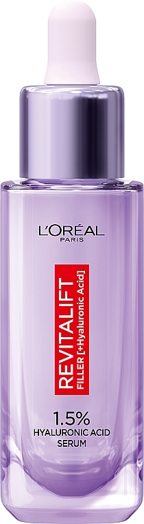 L'Oreal Paris Revitalift Filler (ha) - Przeciwzmarszczkowe serum z kwasem hialuronowym