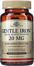 Suplement diety, 20 mg - Solgar Gentle Iron Food Supplement — Zdjęcie N2
