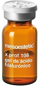 Preparat do mezoterapii z kwasem hialuronowym - Mesoestetic X. prof 108 Hyaluronic Acid — Zdjęcie N1
