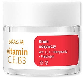 Odżywczy krem do twarzy - Gracja Vitamin C.E.B3 Cream — Zdjęcie N1