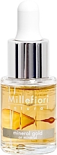 Koncentrat do lampy zapachowej - Millefiori Milano Mineral Gold Fragrance Oil — Zdjęcie N1