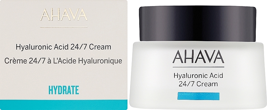 Krem z kwasem hialuronowym 24/7 - Ahava Hyaluronic Acid  — Zdjęcie N2