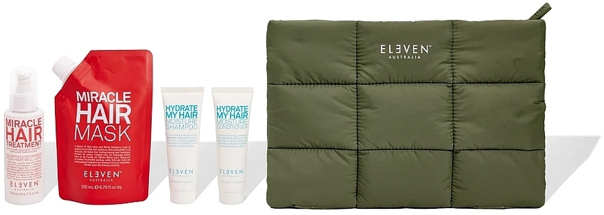 Zestaw, 5 produktów - Eleven Australia Limited Edition Padded Pouch Gift Set — Zdjęcie N1