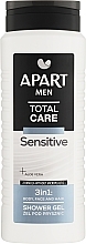 Kup Żel pod prysznic 3 w 1, dla mężczyzn - Apart Men Total Care Sensetive 3in1 Shower Gel
