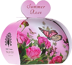 Mydło w kostce Róża - The English Soap Company Summer Rose Guest Soaps — Zdjęcie N1