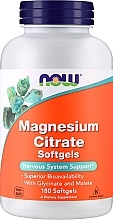 Kup Kapsułki Cytrynian Magnezu - Now Foods Magnesium Citrate Softgels