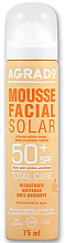 Przeciwsłoneczny mus do twarzy SPF50 - Agrado Solar Mousse Facial — Zdjęcie N1