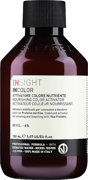 Odżywczy aktywator koloru 6% - Insight Incolor Nourishing Color Activator Vol 20 — Zdjęcie N1