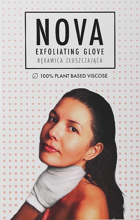 Złuszczająca rękawica do ciała, biała - Sister Young Exfoliating Glove White — Zdjęcie N2