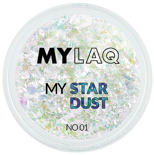 Brokatowy pyłek do paznokci - MylaQ My Star Dust — Zdjęcie N1