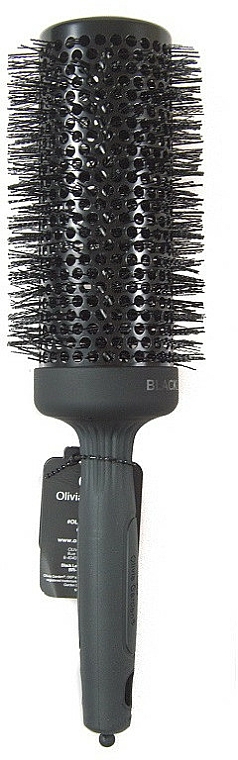 Okrągła szczotka do modelowania włosów, 55 mm - Olivia Garden Black Label Speed XL