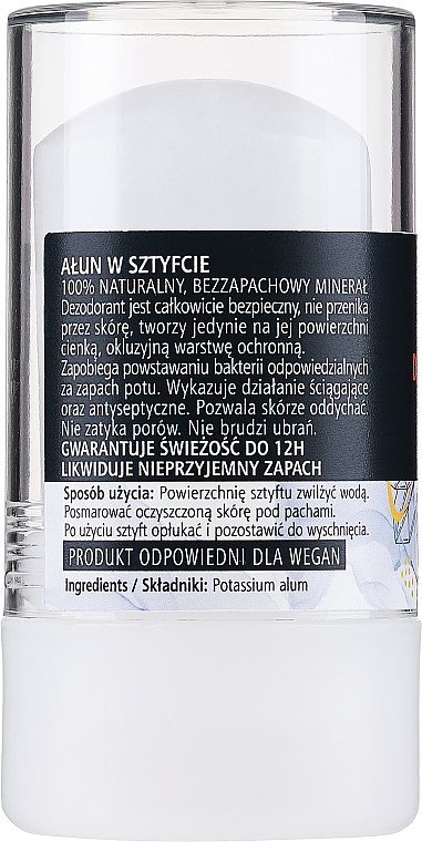 Naturalny dezodorant w sztyfcie Ałun - Arganove Alun Deodorant Stick — Zdjęcie N2
