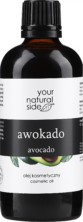 100% naturalny olej z awokado - Your Natural Side — Zdjęcie N2