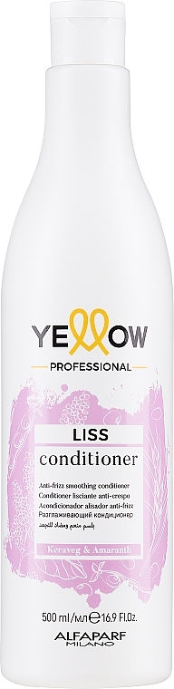 Odżywka wygładzająca włosy - Yellow Ye Liss Therapy Conditioner — Zdjęcie N1