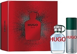 HUGO Man - Zestaw (edt 75 ml + deo 150 ml) — Zdjęcie N1