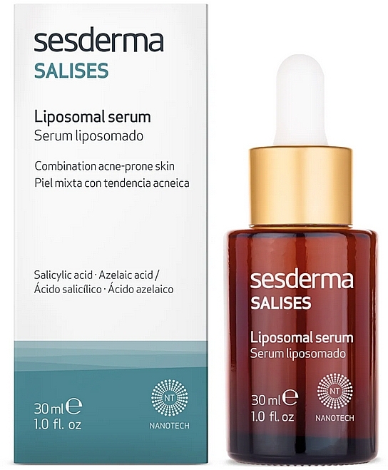 Serum do skóry ze skłonnością do trądziku - Sesderma Salises Liposomal Serum Acne-Prone Skin — Zdjęcie N1
