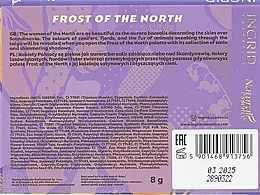 Paleta cieni do powiek - Ingrid Cosmetics Natural Essence Frost Of The North Eyeshadow Palette — Zdjęcie N3