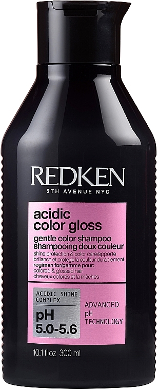 Szampon chroniący kolor i połysk włosów farbowanych - Redken Acidic Color Gloss Shampoo — Zdjęcie N1