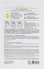 Maseczka w płachcie do twarzy z ekstraktem z cytryny - The Saem Natural Lemon Mask Sheet — Zdjęcie N2