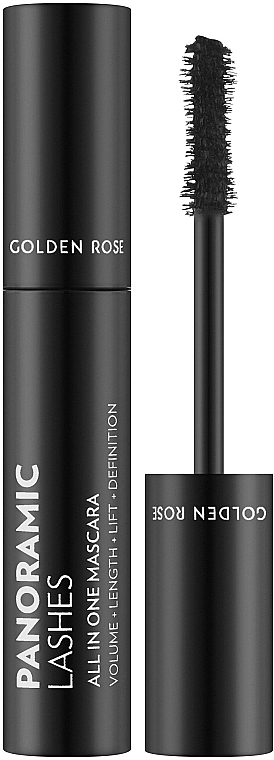 Tusz do rzęs - Golden Rose Panoramic Lashes All In One Mascara — Zdjęcie N1